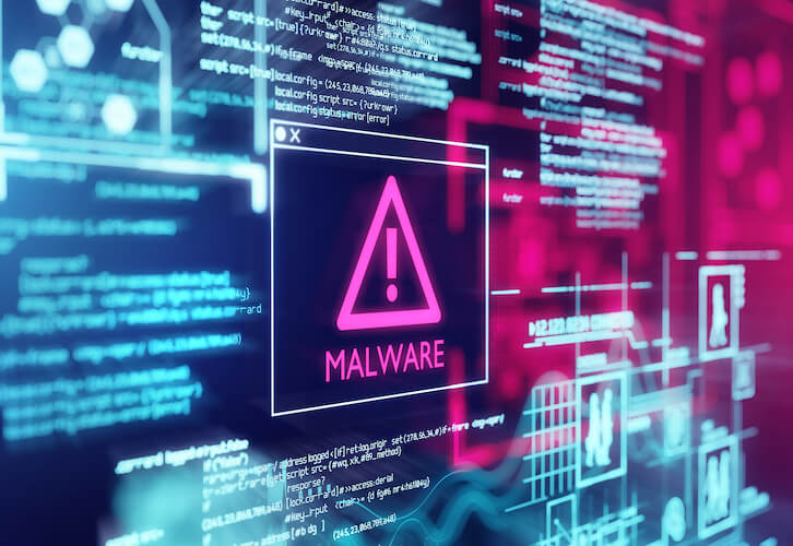 Malware detected in computer system